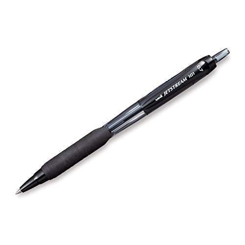 uni-ball Jetstream SXN101 0.7mm Roller Ball Pen, Black Ink