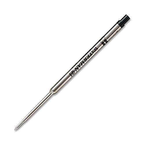 Waterman Ball Pen Refill, Blue Ink, Medium Nib, Pack of 1