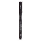 uni-ball PIN-200 CS1,CS2,CS3 & Brush Pen, Black Ink, Pack of 4