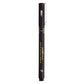 uni-ball PIN-200 CS1,CS2,CS3 & Brush Pen, Black Ink, Pack of 4