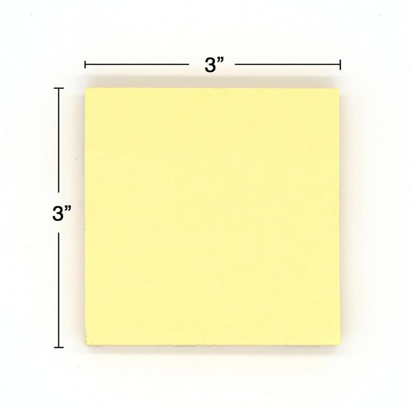 NUOVI Sticky Notes (Set of 3, Yellow)