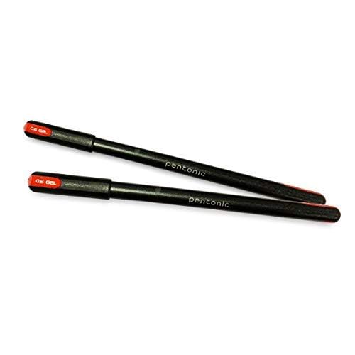 Pentonic Ball Pen Tumbler (Blue, Black & Red Ink, Pack of 100 Pens)