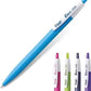 Flair 0.7 to 1mm Ezee Click Ball Pen 25 Pcs Jar, Blue Ink, Pack Of 1