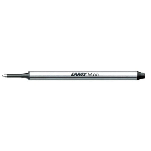 LAMY 1605755 M66 Medium Tip Black Ink Roller Pen Refill