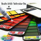 BRUSTRO Artists Watercolour Pan, Set of 42