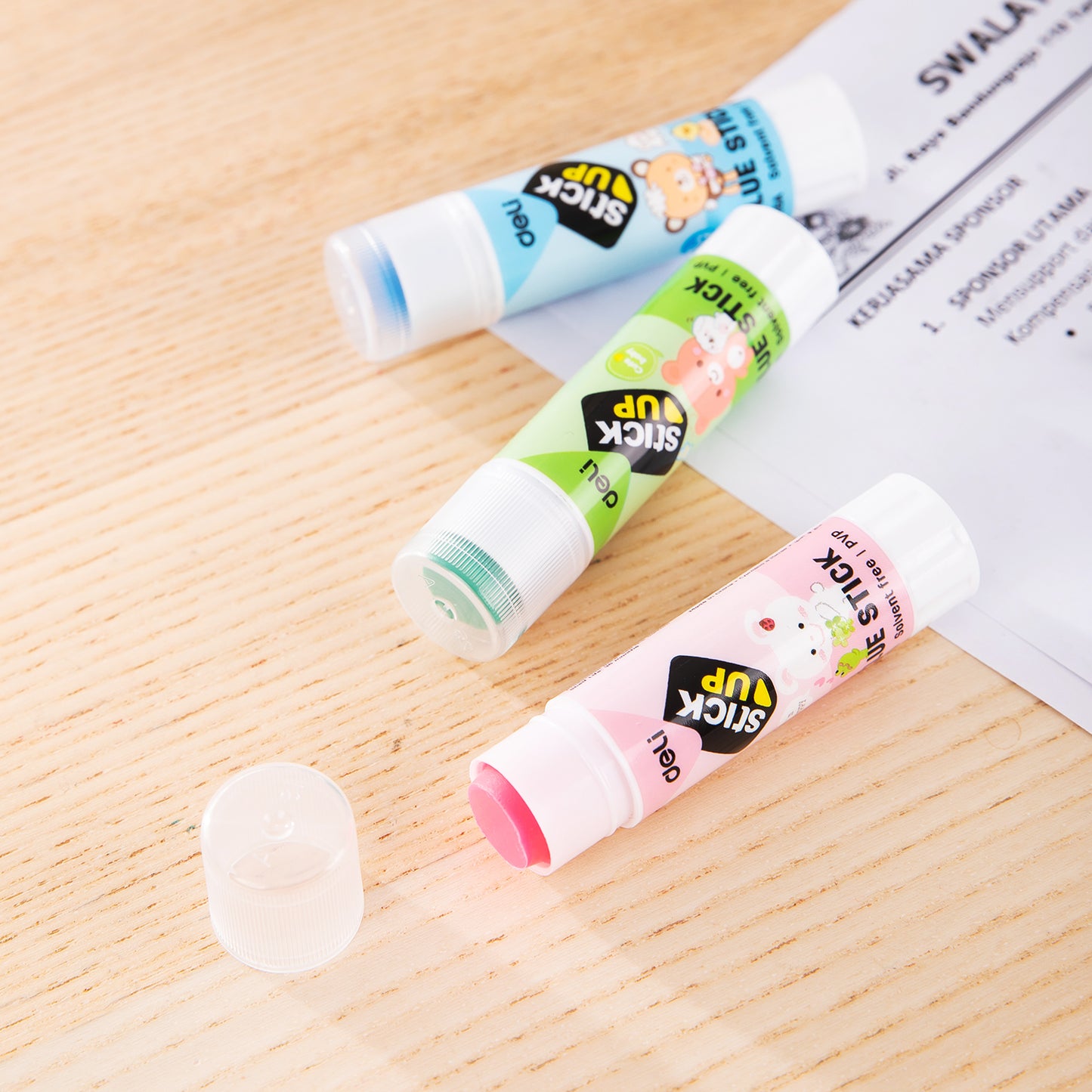 Deli WA7165A Glue Stick 8gm (Pack of 1, Color May Vary)