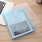 Deli W5511 File Bag, Vertical String, Transparent , Pack of 1