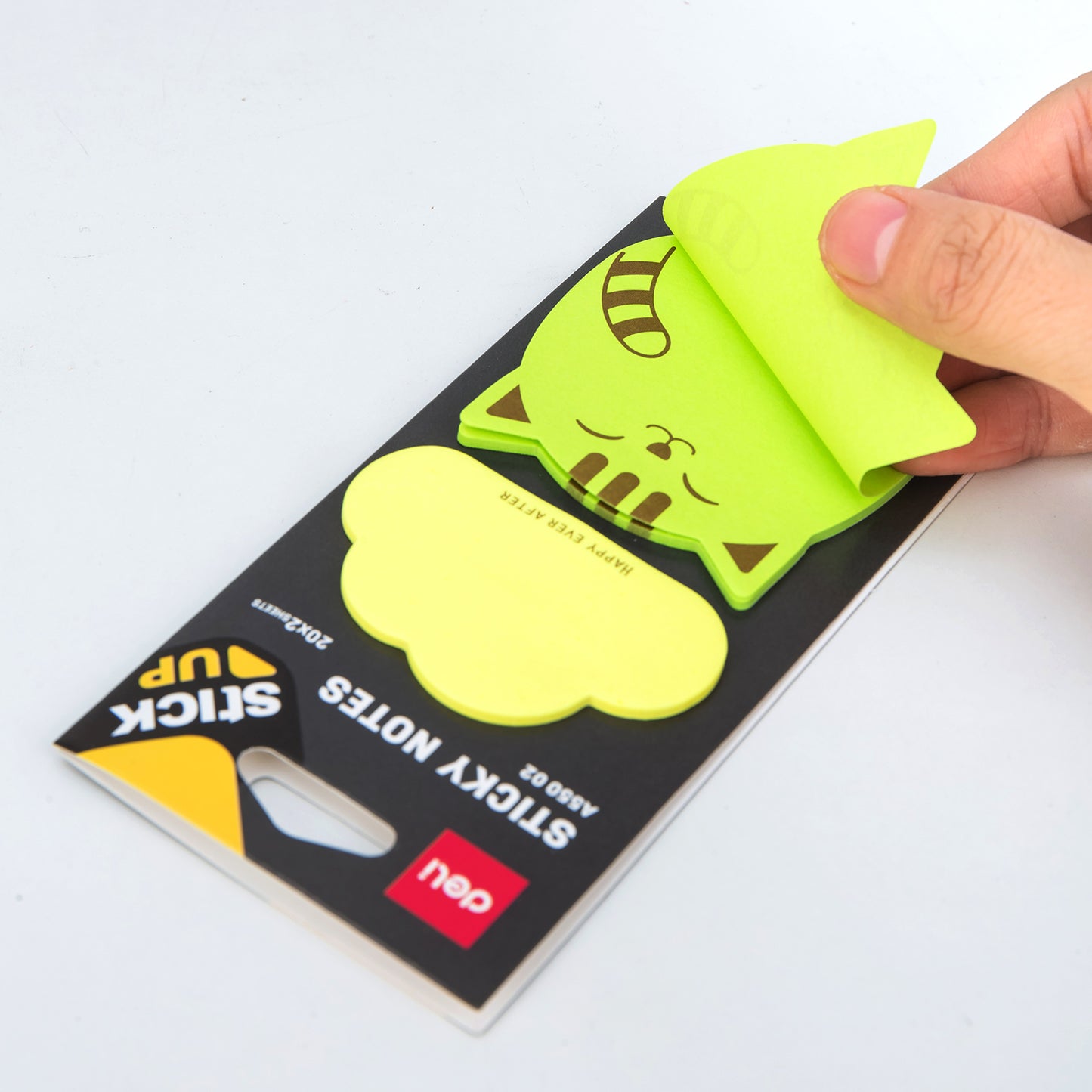 Deli WA55002 Sticky Notes, 80 gsm, 76x76mm (Pack of 1)