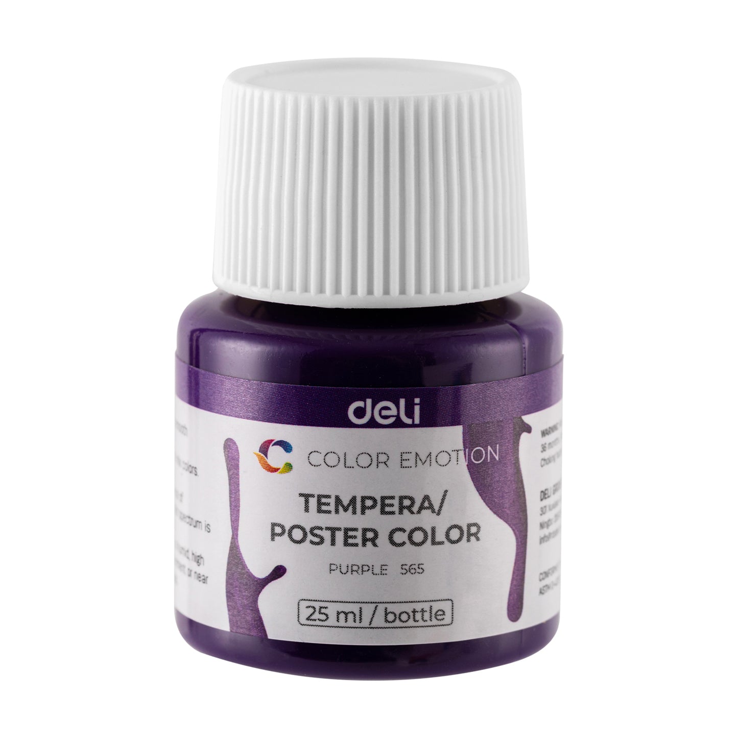 Deli EC14-12 Gouache 25ml 12 Colors Poster Color