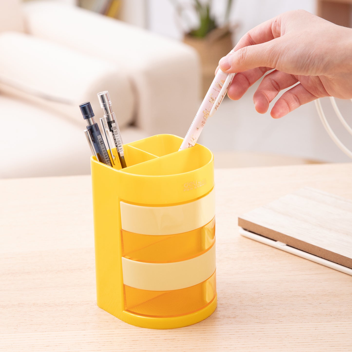 Deli W904 Desk Organizer (Pack of 1, Color May Vary)