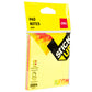 Deli WA02602 Sticky Note, 3" x 3", 425 Sheets, Yellow (Pack of 1)
