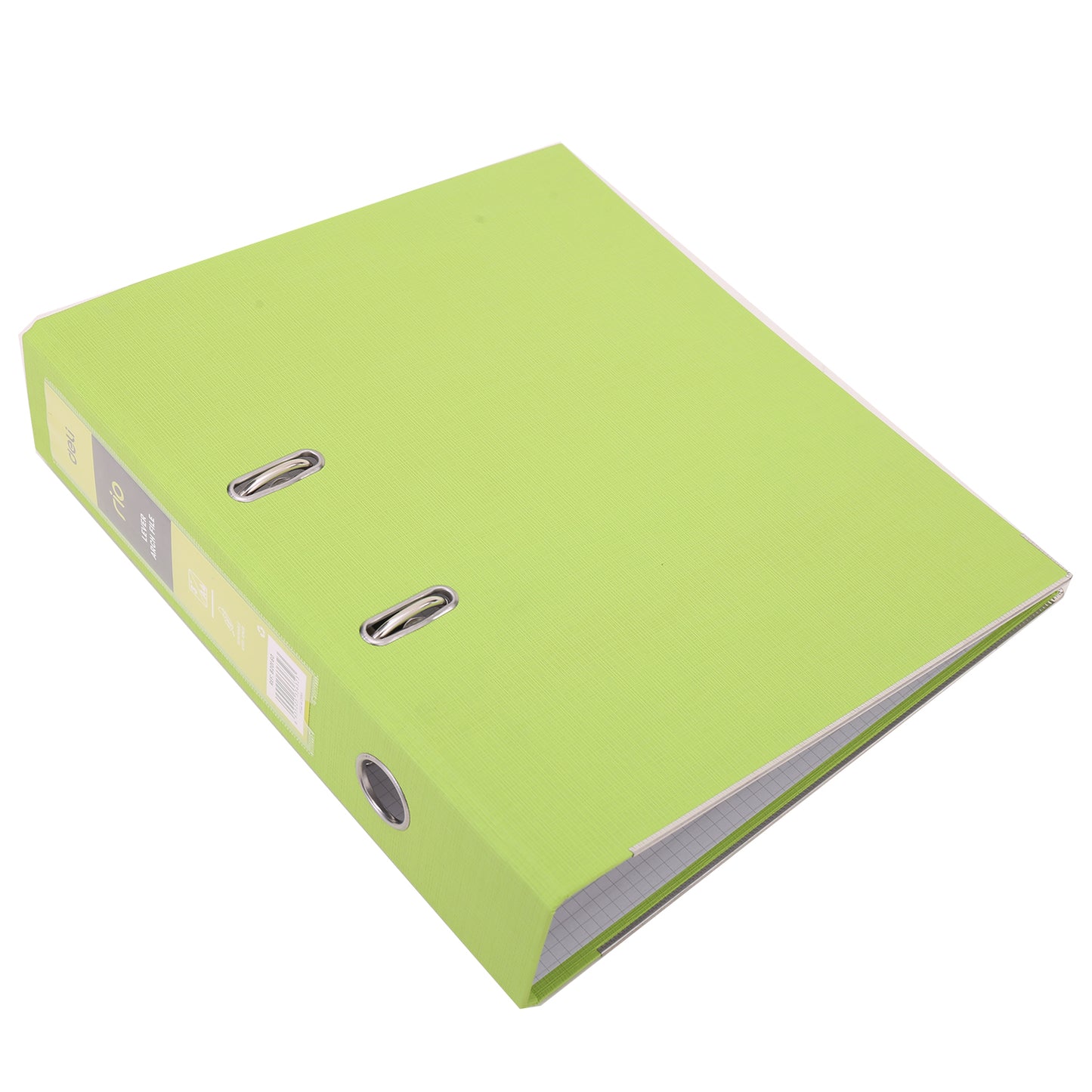 Deli EB20160 Lever Arch File A4 3" (Green, Pack of 1)