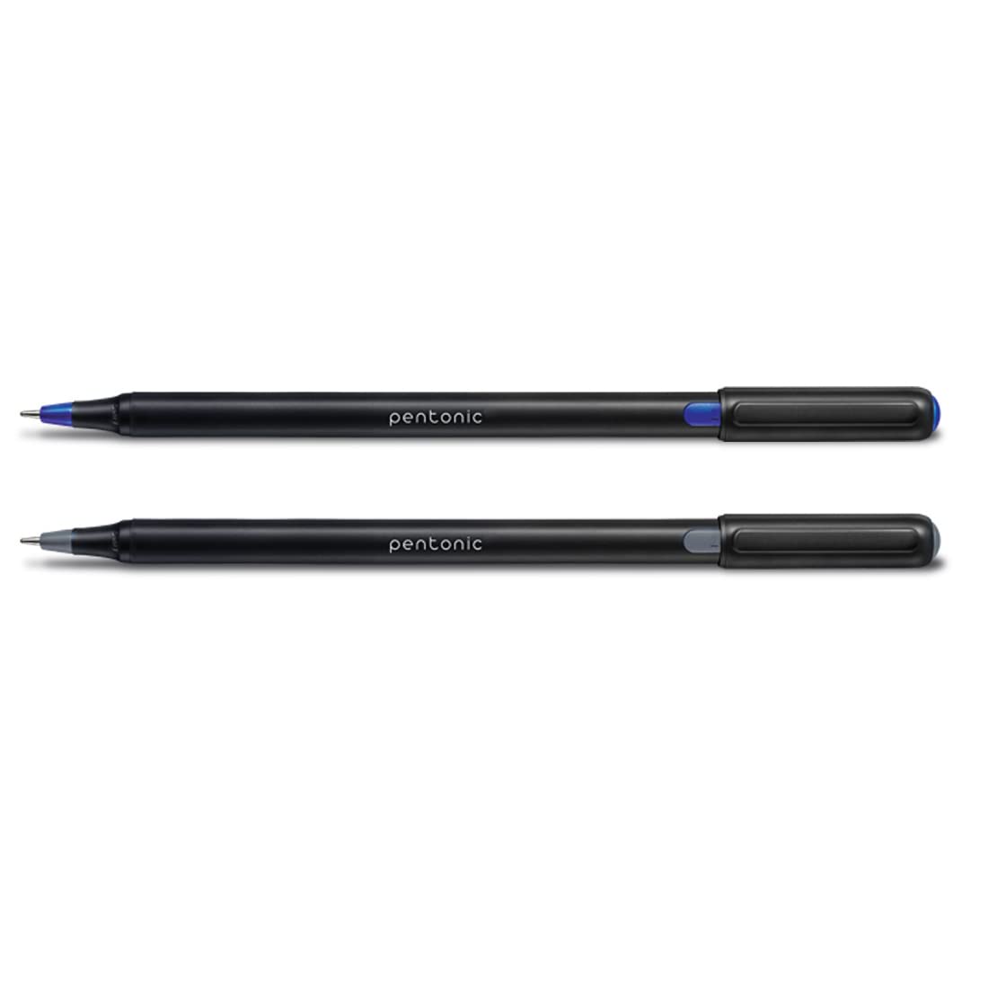 Pentonic 0.7 mm Ball Point Pen Blister Pack (Blue & Black Ink, Pack of 10)
