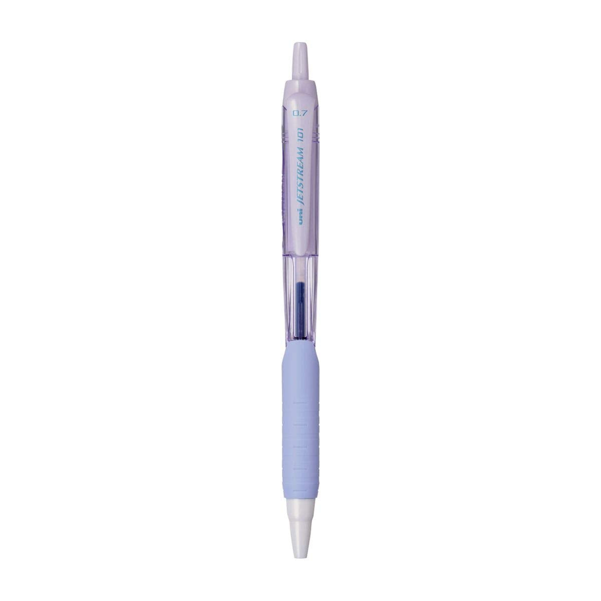 uni-ball Jetstream SXN-101FL-07 Roller Ball Pen (Lavender Body, Blue Ink, Pack of 3)