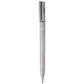 uni-ball PIN-200 Fine Line Brush Pen, Light Grey Ink, Pack of 1
