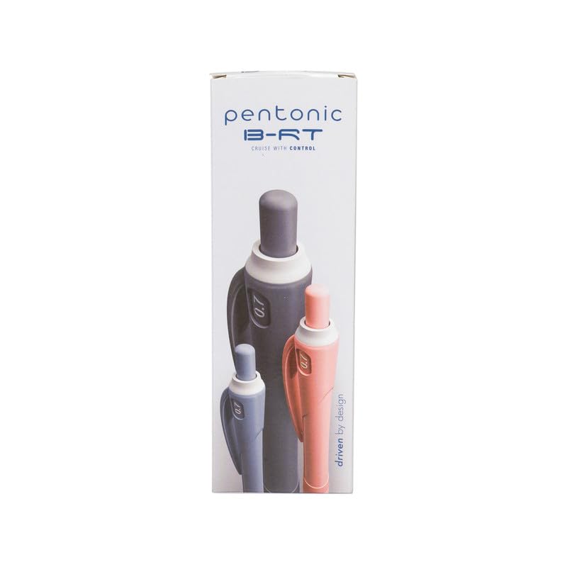 Pentonic B-RT Shades 0.7 mm Ball Point Pen Box Pack(Blue Ink, Pack of 10)