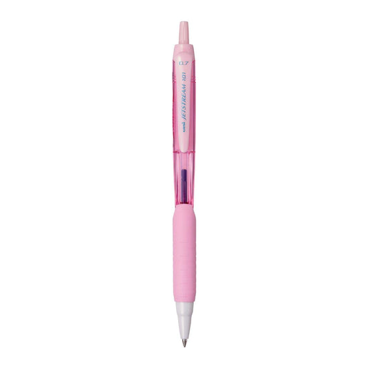 uni-ball Jetstream SXN-101FL-07 Roller Ball Pen (Light Pink Body- Blue Ink- Pack of 1)