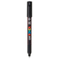 uni-ball Posca PC-1MR 0.7 mm Extra-Fine Tip Markers, Black Ink, Pack of 1