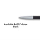 LAMY 4001018 NOTO Nightblue Silver Body Medium Tip Black Ink Ball Pen