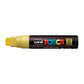 uni-ball Posca PC-17K 15.0 mm Extra Broad Tip Marker Pen, Yellow Ink, Pack of 1