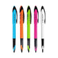 uni-ball Air UBA188ELM 0.5mm Roller Ball Pen, Blue Ink, Pack of 5