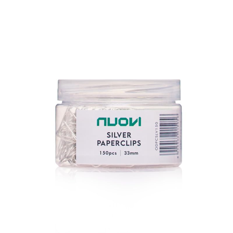 NUOVI 33mm Paperclip (150pcs, Silver)