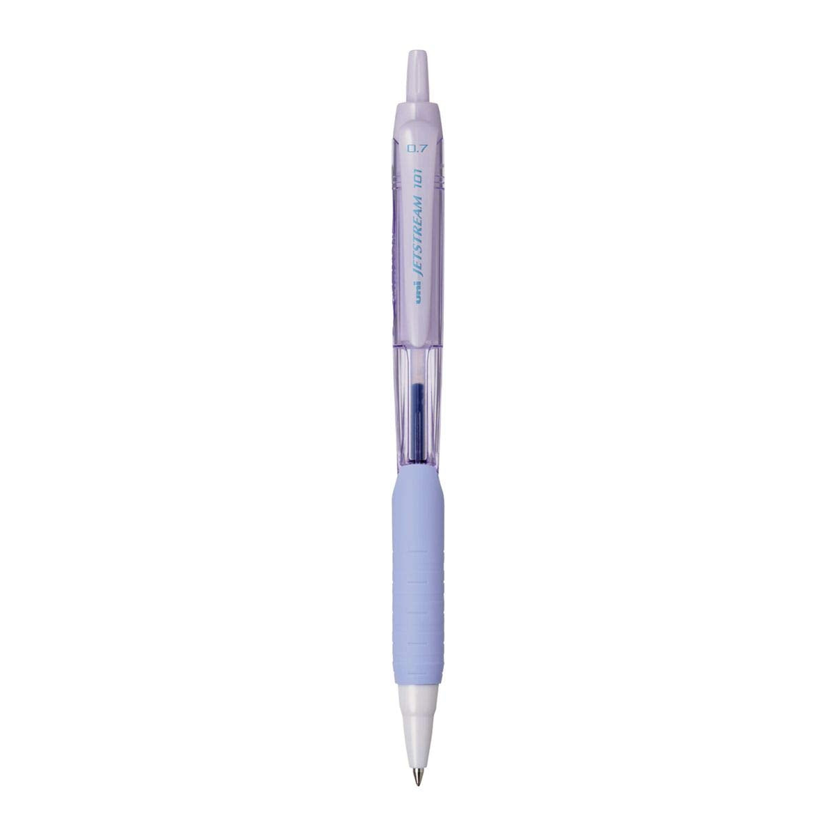 uni-ball Jetstream SXN-101FL-07 Roller Ball Pen (Lavender Body- Blue Ink- Pack of 1)