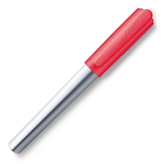 LAMY 4037772 Nexx Neon Coral Body Medium Tip Blue Ink Fountain Pen