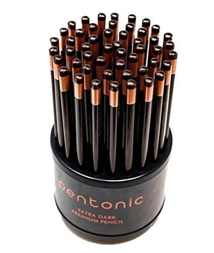 Pentonic Extra Dark Pencil Tumbler (Pack of 50 Pencils)