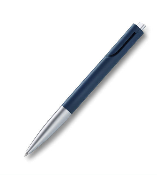 LAMY 4001018 NOTO Nightblue Silver Body Medium Tip Black Ink Ball Pen