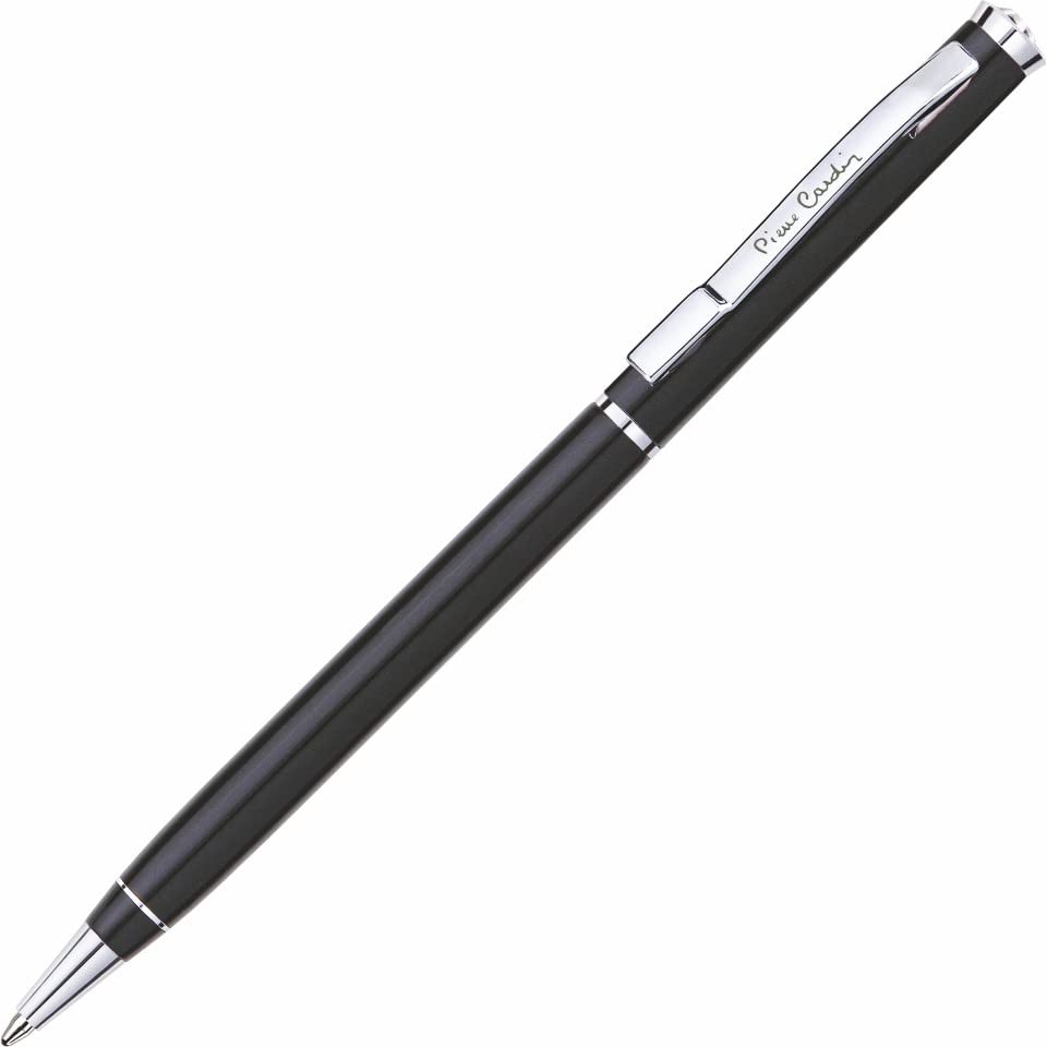 Pierre Cardin Beautiful Exclusive Metal Ball Pen , Blue Ink, Pack of 1