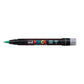 uni-ball Posca PCF-350 1-10 mm Soft Brush Tip Paint Marker Pen, Green Ink, Pack of 1