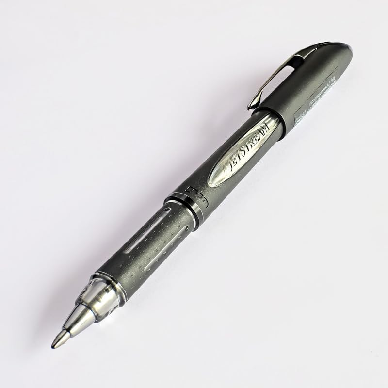 uni-ball Jetstream SX-210 1.0mm Roller Ball Pen, Black Ink, Pack of 1