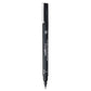 uni-ball PIN-200 Fine Line Brush Pen, Black Ink, Pack of 1