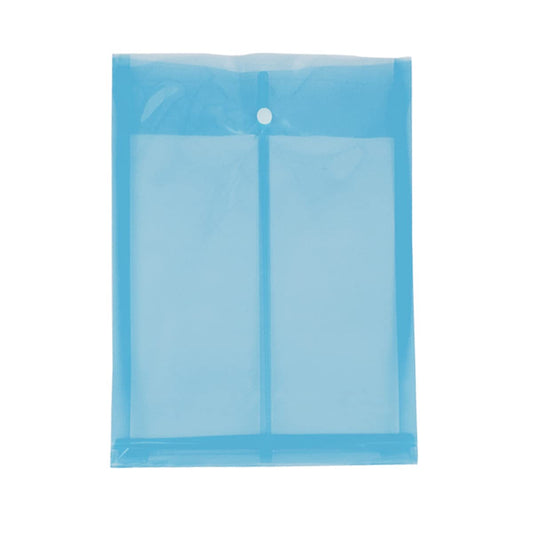 Ondesk Essentials Document Envelop Bag, Folder for A4 Size Documents , Blue, Pack of 1