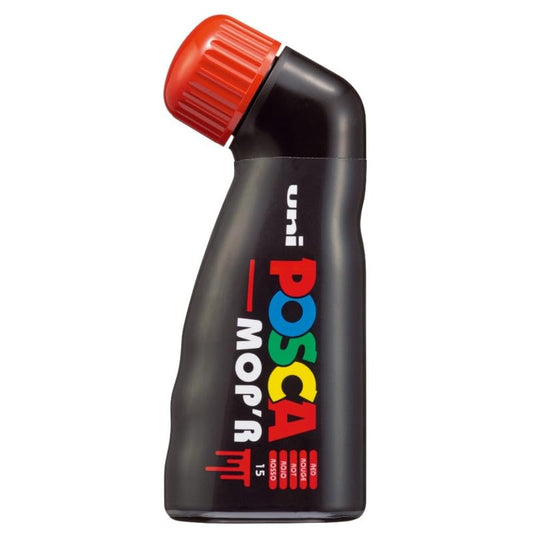 uni-ball Posca MOPR PCM-22 Multi Surface 3-19 mm Round Tip Paint Marker,Red Ink, Pack of 1