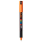 uni-ball Posca PC-1MR 0.7 mm Extra-Fine Tip Markers, Orange Ink, Pack of 1