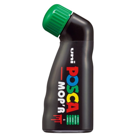 uni-ball Posca MOPR PCM-22 Multi Surface 3-19 mm Round Tip Paint Marker,Green Ink, Pack of 1
