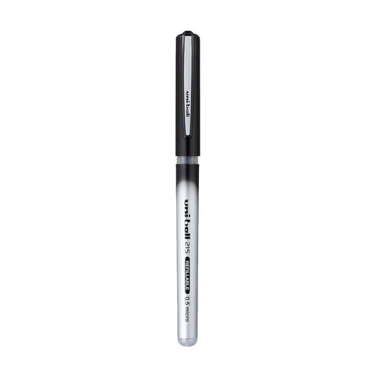 uni-Ball QWiK Refill UB-215 0.5mm Roller Ball Pen, Black Ink, Pack of 1