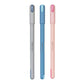 Pentonic Frost 0.6mm Multicolor Gel Pen Tumbler, 70 Pcs Blue Ink+20 Pcs Black Ink+10 Pcs Red Ink(Pack of 100)