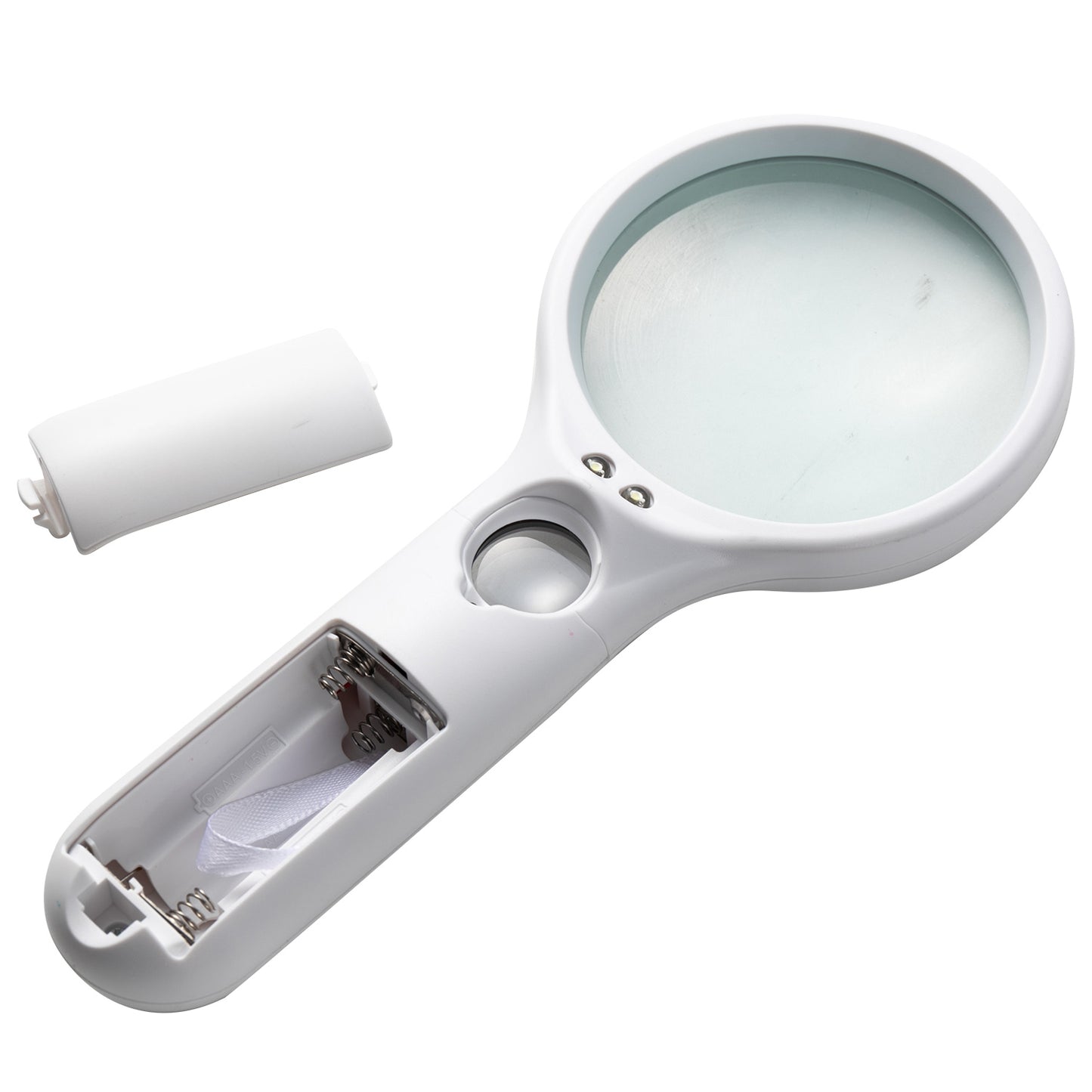 Deli W9099 Pro Series Magnifying Glass with LED (3X 75mm & 11X 28 mm)