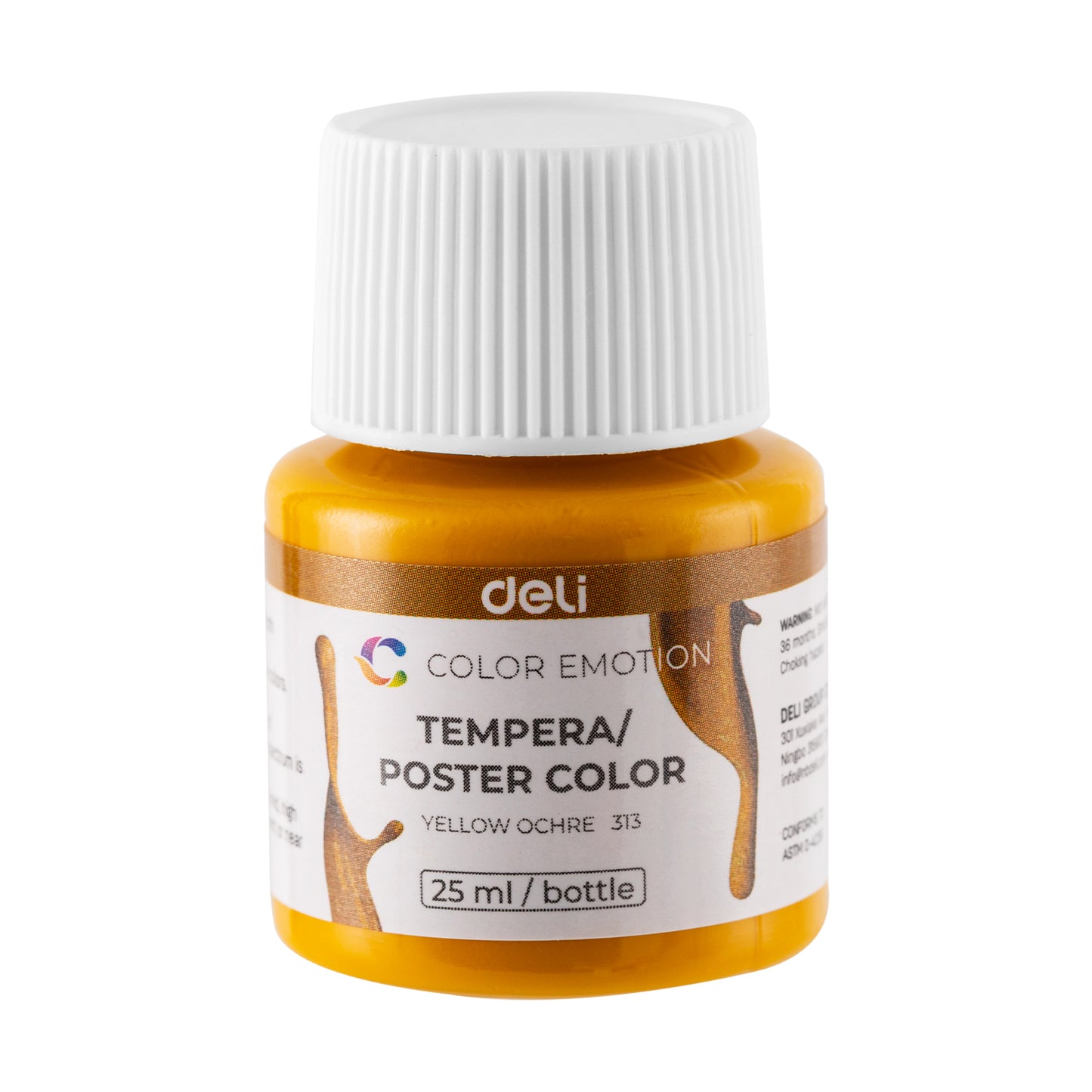 Deli EC14-12 Gouache 25ml 12 Colors Poster Color