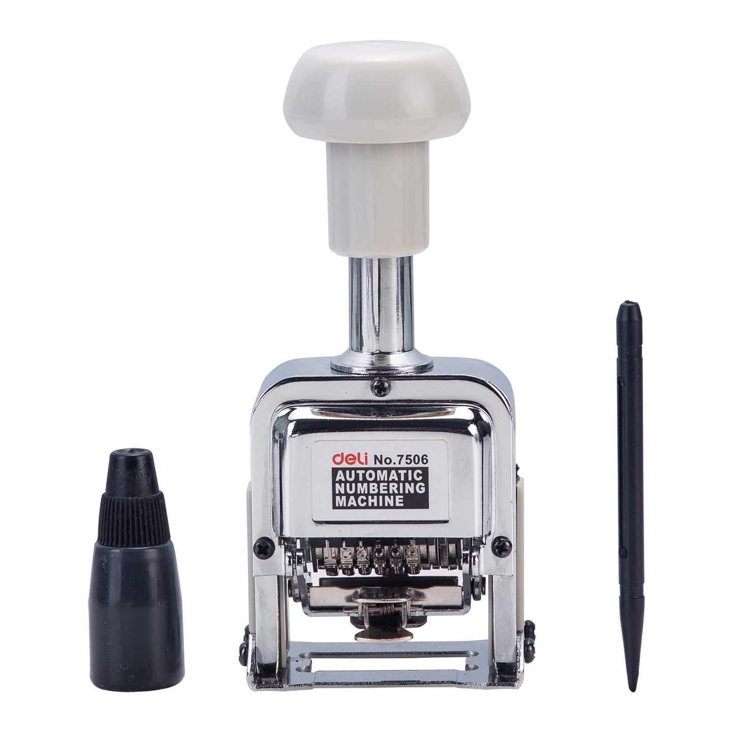 Deli W7506 Auto Numbering Machine, 6 Digits (Pack of 1)