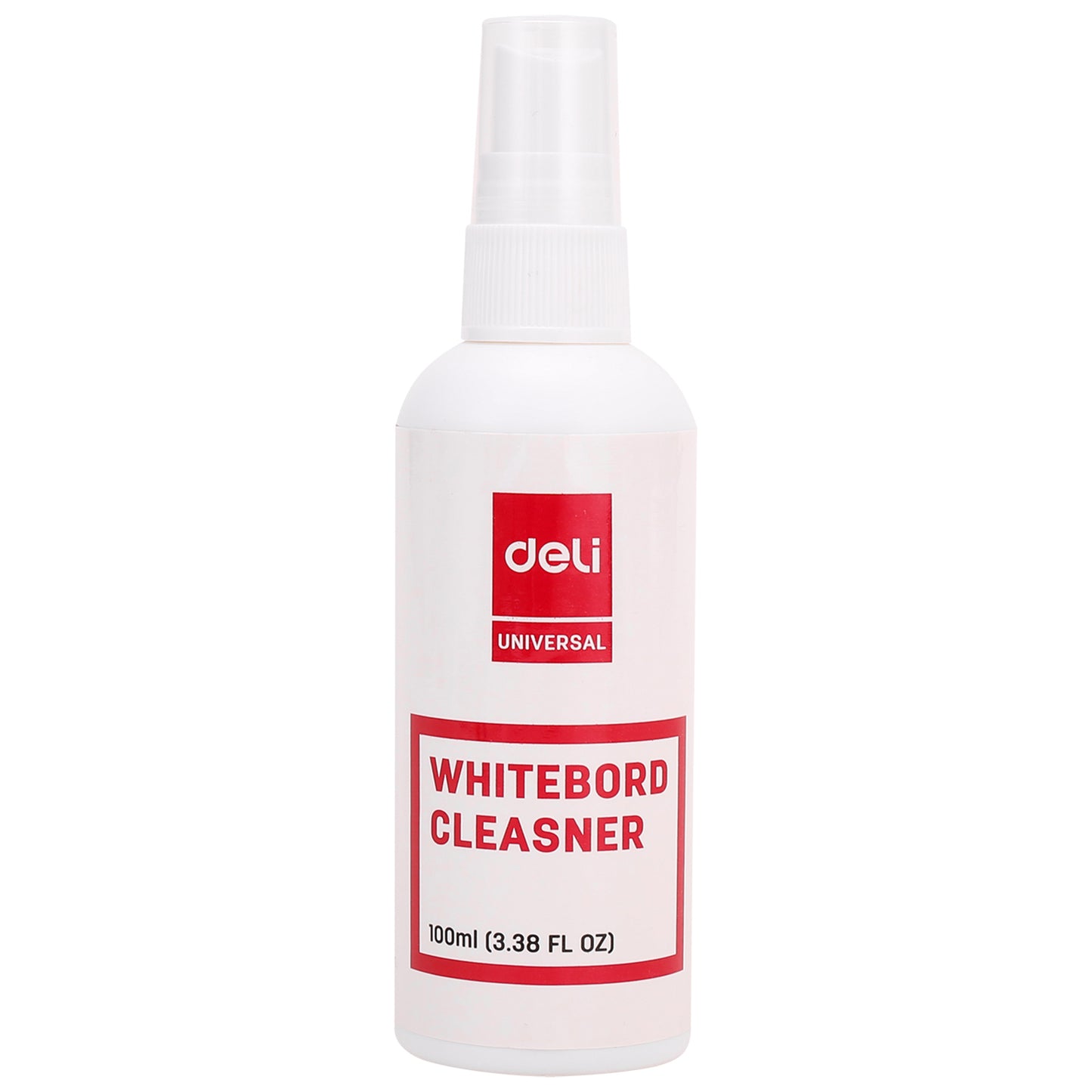 Deli W7839 Universal Series Whiteboard Cleaning Kit (Cleanser + Marker + Eraser/Duster)
