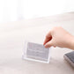 Deli W7623 Business Card Holder (Transparent, Pack of 1)