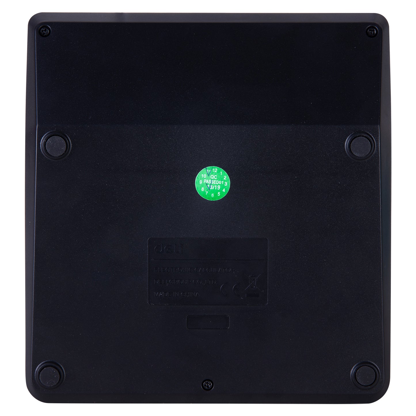 Deli WM01120 Desktop Calculator (Black, Pack of 1)