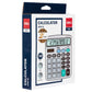 Deli WM19710 12-Digit Metal Calculator, Pack of 1