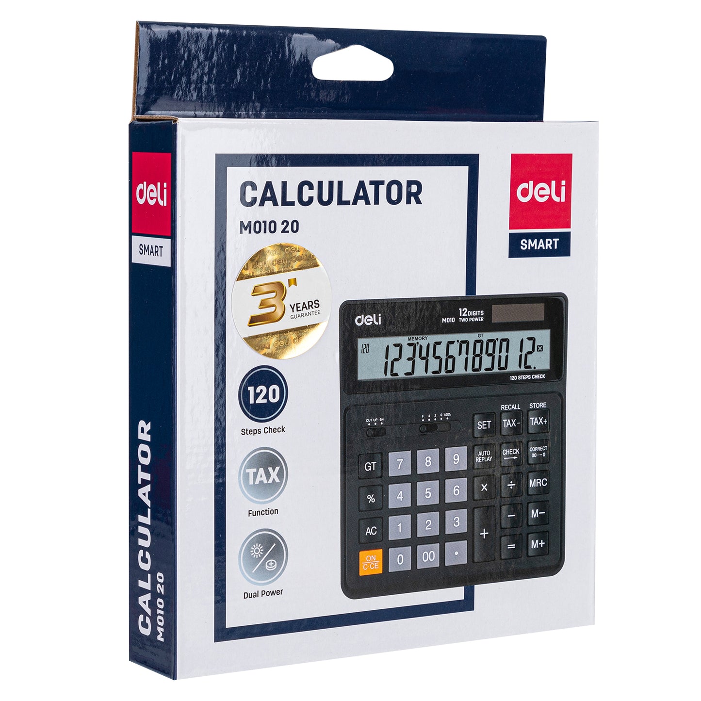 Deli WM01020 Desktop Calculator, 12 Digit (Pack of 1)