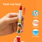 Deli EC211-12 Gel Crayon Set (Set of 1, Multicolor)