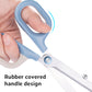 Deli WNS056 Nusign Scissors 145mm (Pack of 1, Color May Vary)